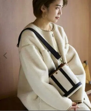 탑카피 숄더백 스카치 그레인 2way 버킷백 S