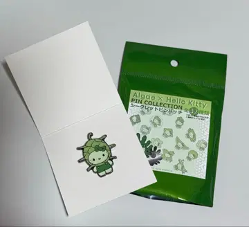 오사카 간사이 만박 일본관 한정판 모 키티 핀 배지 미노히게무시