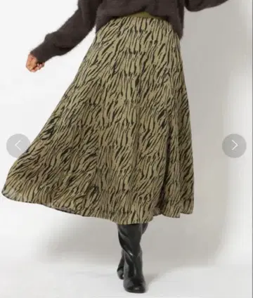 BARNYARDSTORM 새틴 롱 스커트