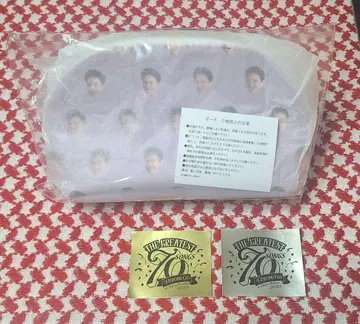 고 히로미 파우치와 스티커 2장