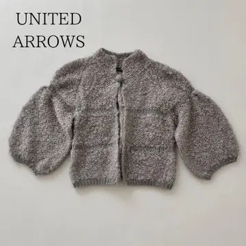 [ 새상품급 ] 유나이티드 애로우즈 모헤어 울 숏 가디건 최고급