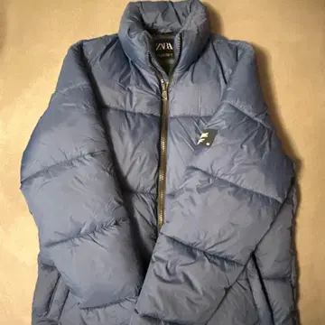 ZARA 네이비 나일론 자켓