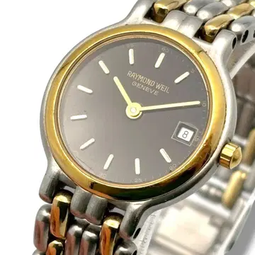 작동 레이몬드 웨일 손목시계 쿼츠 여성용 9947 콤비