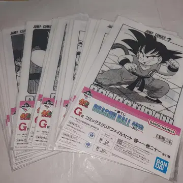 제일복권 드래곤볼 40주년 G상 클리어 파일 컴플리트