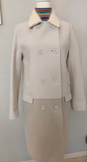 소니아 리키엘 카라를 바꿀 수 있는 1장 제작 울&캐시미어 부드러운 코트