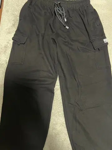 PRO CLUB 블랙 카고 팬츠 4XL