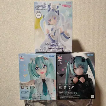 하츠네 미쿠 피규어 3종 세트