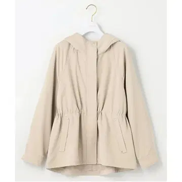 [ 발수 UV 컷 ] 애니시스 후디 숏 블루종 라이트 베이지