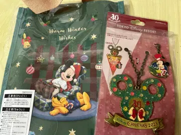 디즈니 크리스마스 백참 2023과 돗자리 2024 새상품