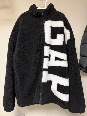 GAP 플리스 자켓 블랙
