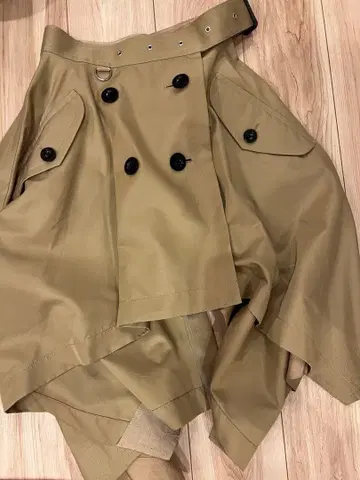 Sacai 여성용 트렌치 스커트 0