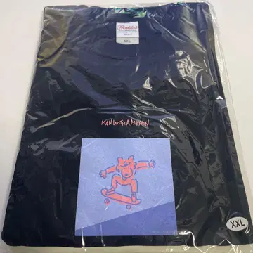 MAN WITH A MISSION 소프트 내추럴 스케이트T XXL