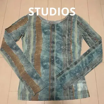 STUDIOUS 시어 탑 시어 셔츠