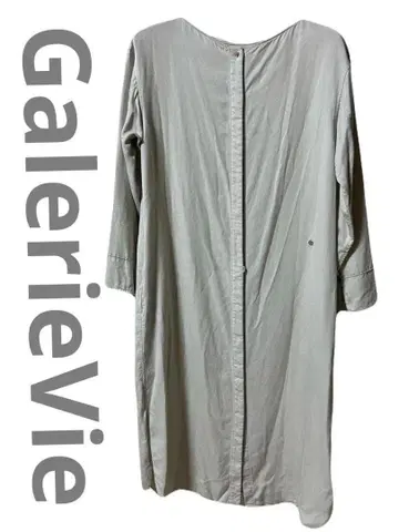 새상품급 GalerieVie 갤러리 바이 노카라 롱 셔츠 원피스