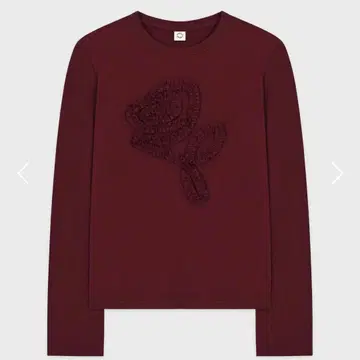 시눈 로즈 프릴 롱 슬리브