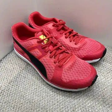새상품급 PUMA SPEED LITE 스니커즈 레드 24cm