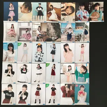 5520 모닝구무스메. 야마자키 아이 생사진 31장 세트