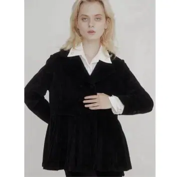 epine pleats frill jacket 에피누