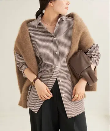 [ plage ] broad wash 셔츠