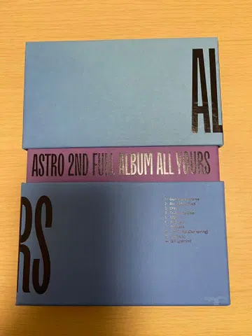 ASTRO 2ND FULL ALBUM ALL YOURS