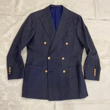 빔즈 F 테일러드 자켓 블레이저 더블 데님