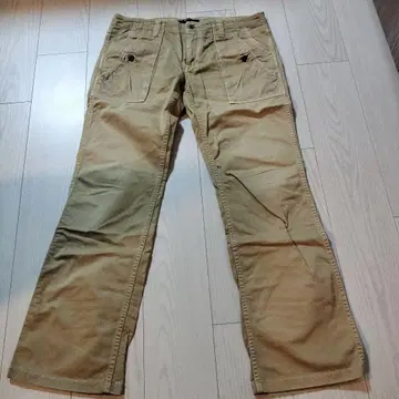 Johnbull 베이지 카고 팬츠