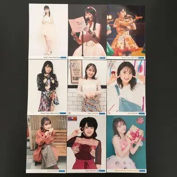 5525 모닝구무스메. 모리토 치사키 브로마이드 9장 세트