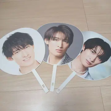 Snow Man 무카이 코지 부채 3종 세트