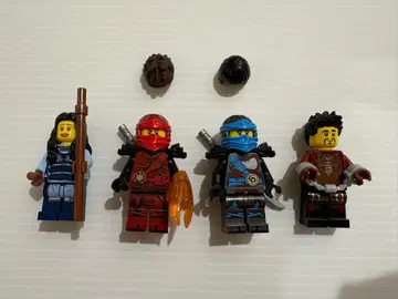 LEGO 닌자고 카이, 니아, 닌자 레이 & 마야 미니 피규어