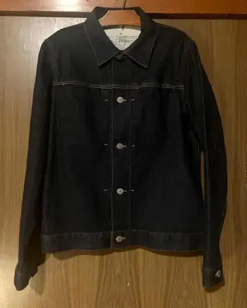 무인 인디고 데님 자켓 데님 자켓 muji 퍼스트