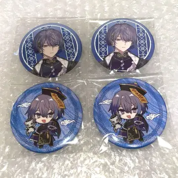 니지산지 Dytica 2주년 코야나기 로우 캔뱃지 세트