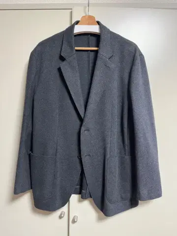 PLST 남성용 프레셔스 니트 멜톤 자켓 XL 사이즈 그레이