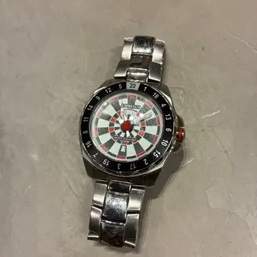 SEIKO J 스프링스 QZ 다트 룰렛 다이얼 작동 손목시계