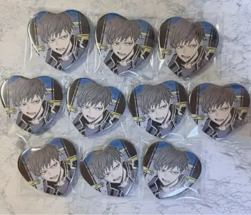 야오로시 이카리 복숭아 근원 암귀 하트 캔뱃지