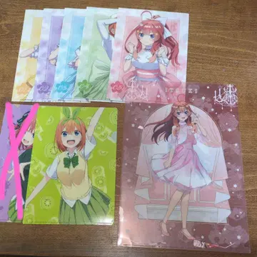 5등분의 신부 이치카 니노 미쿠 네잎 이츠키 클리어 파일