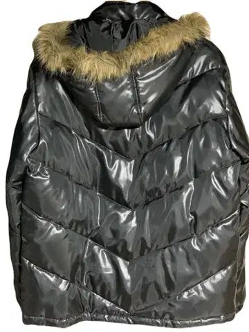 새상품급 DA HUI 다후이 후드 퍼 부착 다운 JKT 아우터