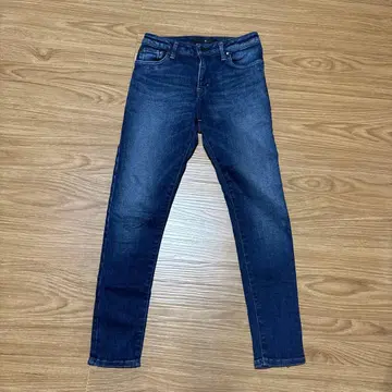 젬블 스키니 데님 지퍼 포함