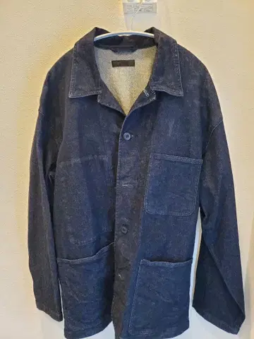 대특가 다크 블루 코튼 커버올 XL(UNIQLO)