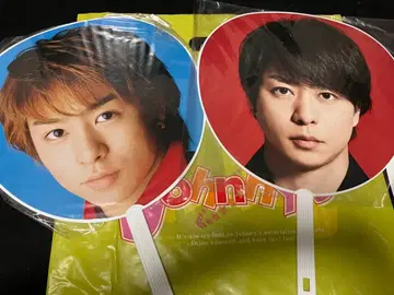 아라시 사쿠라이 쇼 부채 세트