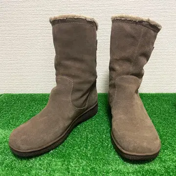 Naturalrzer 스웨이드 무스탕 보아 부츠