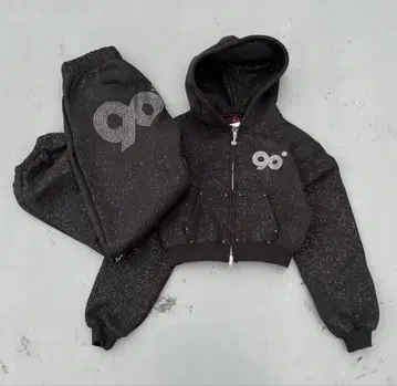 9090 로고 글리터 셋업