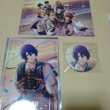 우타프리 마사토 AGF 클리어 카드 캔뱃지 스타리 혜택 엽서