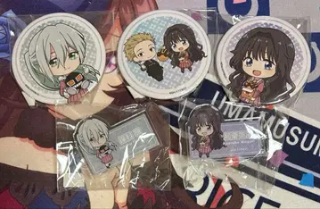 바쿠단야키 캔뱃지 츠무기 린타로 와구리 카오루코 호시나 스바루