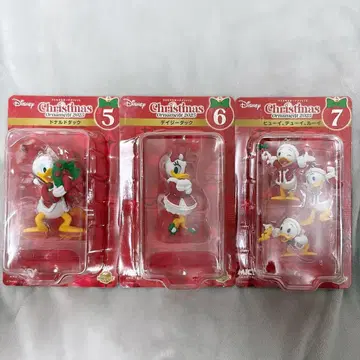 크리스마스 오너먼트 복권 데이지 도날드 휴이 듀이 루이