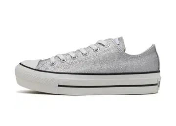 [현품 한정] 컨버스 올스타 PLTS 글리터 OX 실버