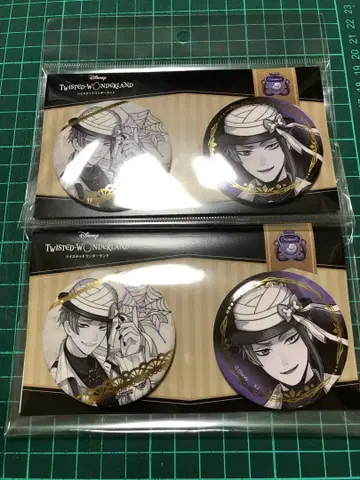 AGF 트위스티드 원더랜드 카미오 재팬 금박 캔뱃지 세트 제이드