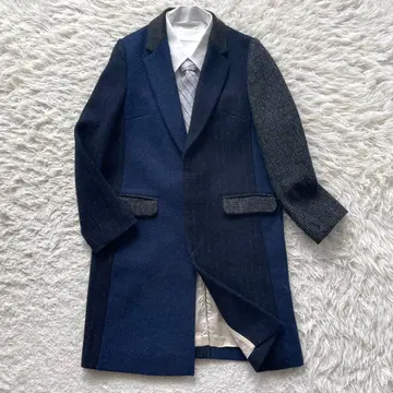 UNITED ARROWS Harris Tweed 체스터 코트