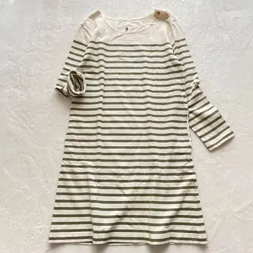 MHL. 엠에이치엘 보더 원피스 티셔츠 M 사이즈 그린