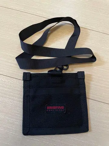 BRIEFING 블랙 패스 케이스