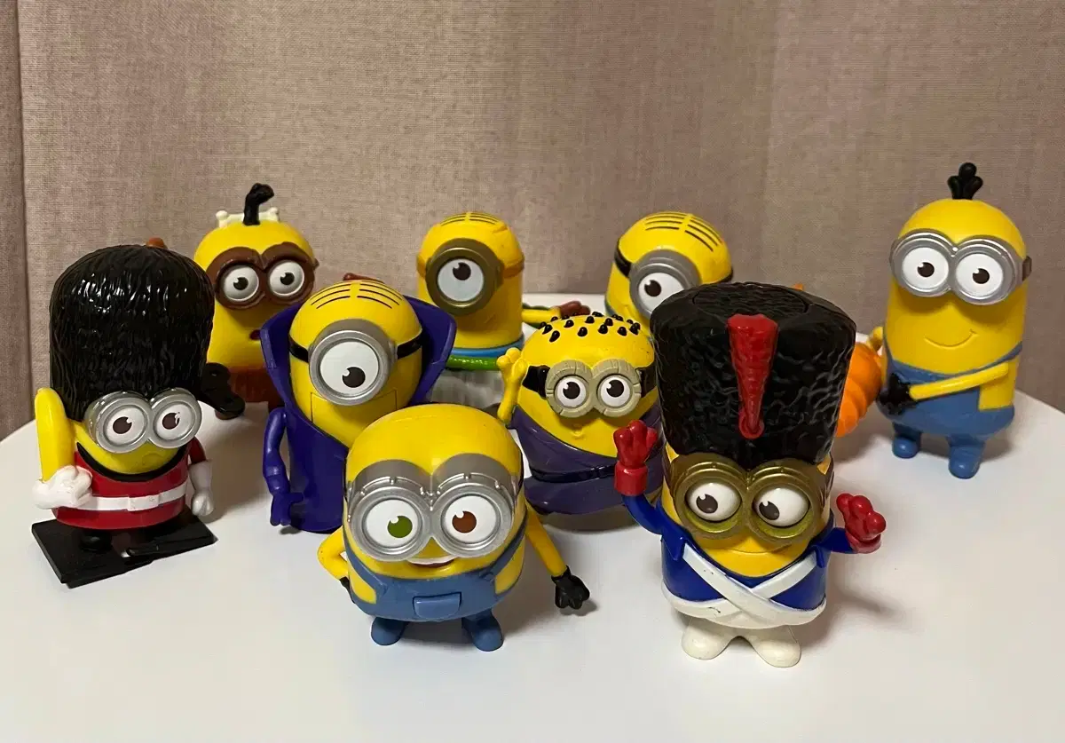 Minions McDonald's Happy Meal 2015 version (9 pieces)